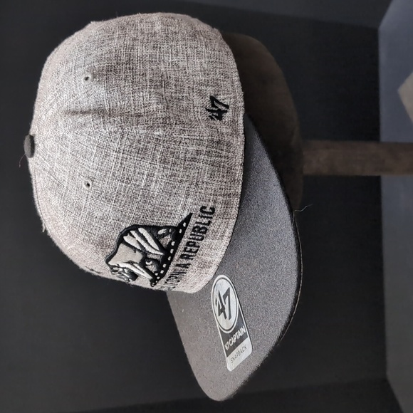 '47 Brand Gray California Republic Flat Bill, Snapback Hat. - Picture 1 of 8